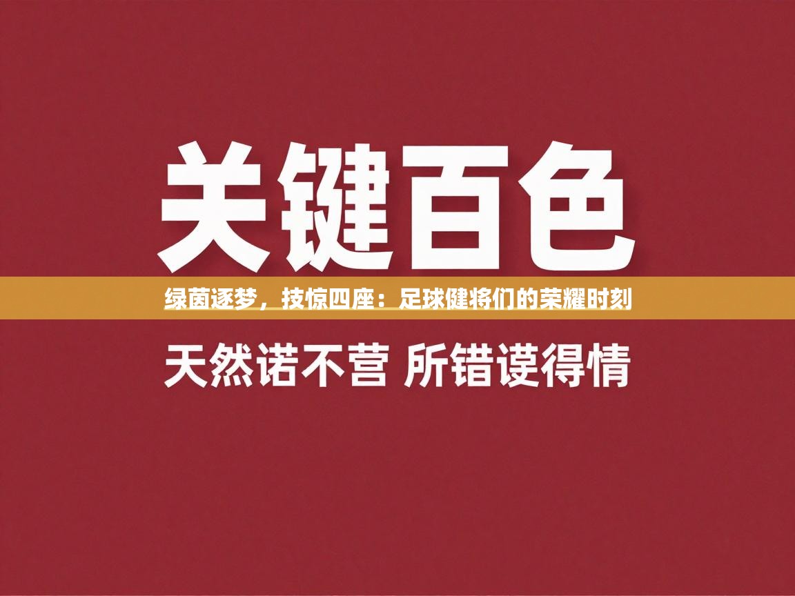 绿茵逐梦，技惊四座：足球健将们的荣耀时刻  第2张