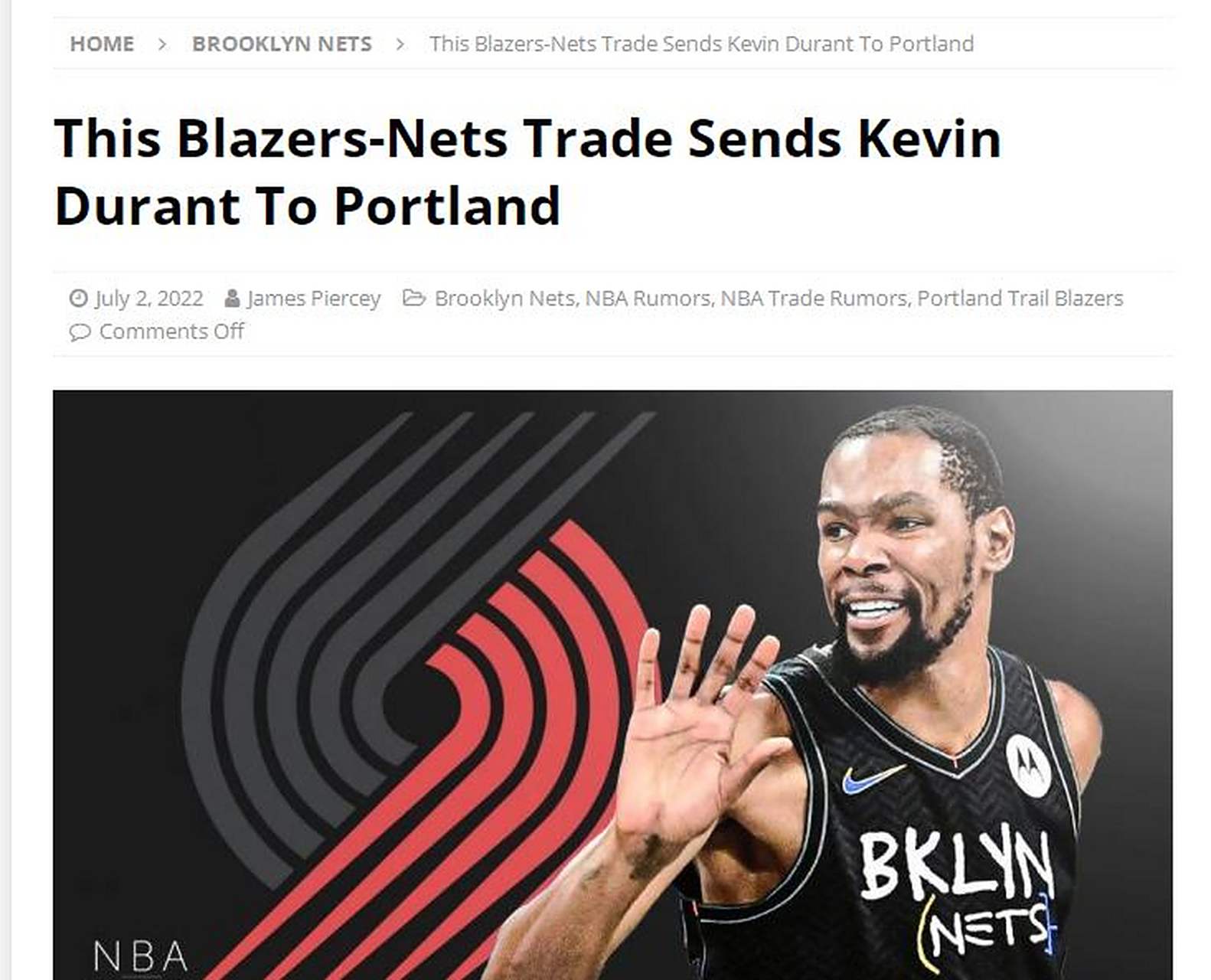 篮网再遭开拓者逆袭,遭遇新的挑战 篮网再遭开拓者逆袭,遭遇新的挑战